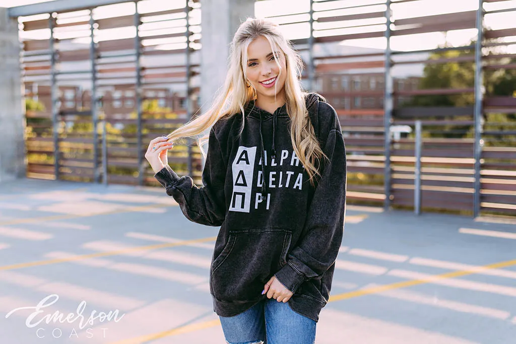 Alpha Delta Pi Letters PR Hoodie