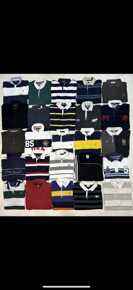 Authentic Vintage rugby shirts 25 piece