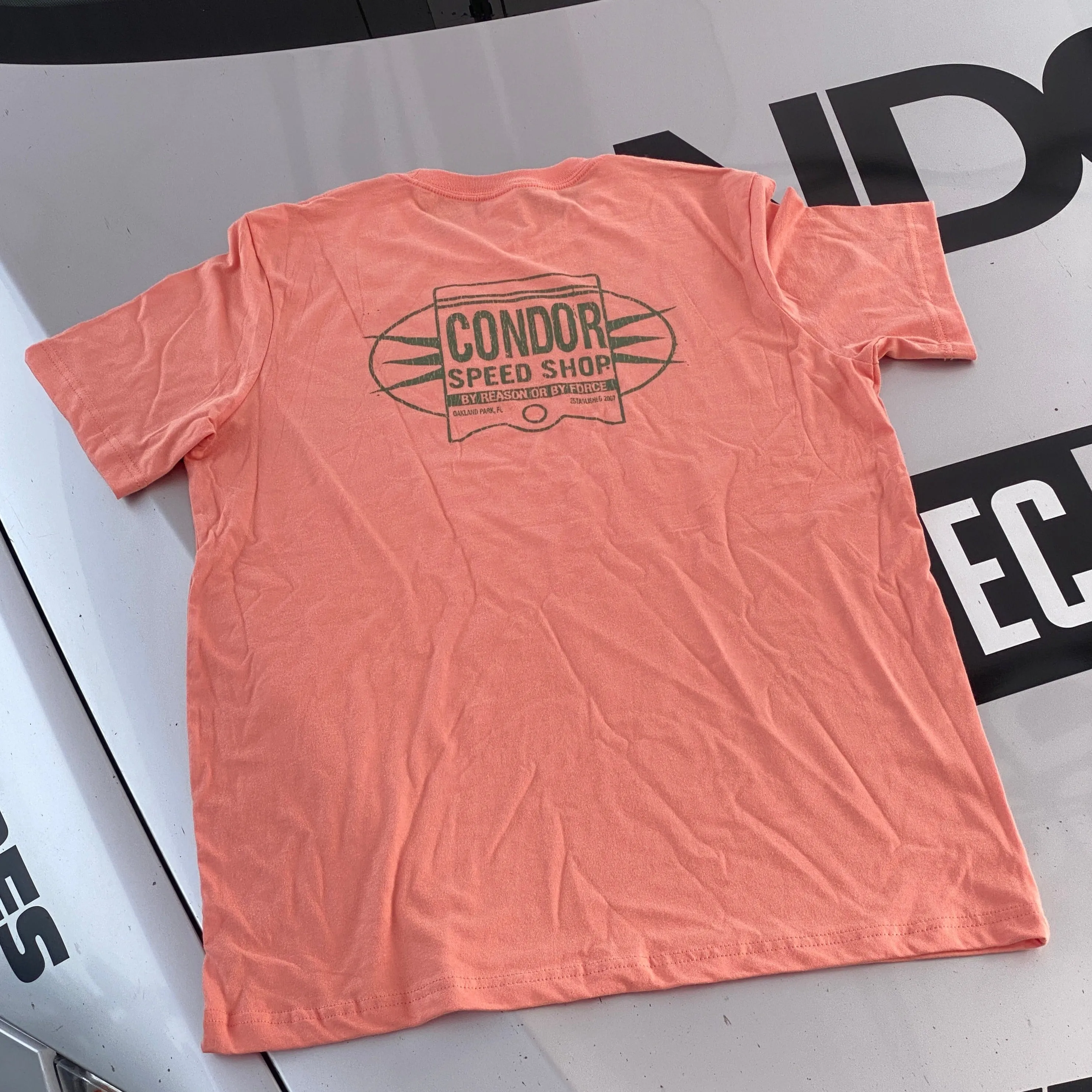 Condor Piston Tee - Coral