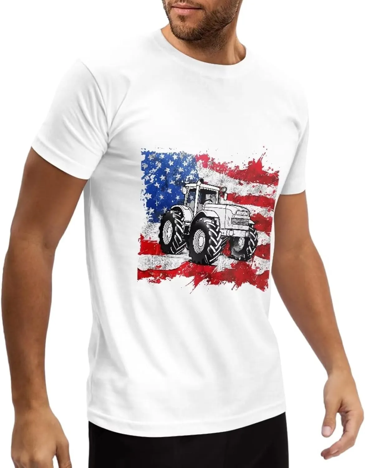 Cozeyat Men's T-Shirts Cotton Crew Neck Tees Short Sleeve Tee Shirts Size S - 5XL