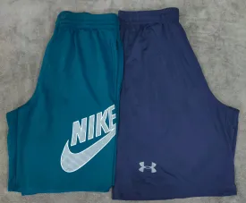 CR1307 Mixed Branded Sports Shorts - 40 Pcs