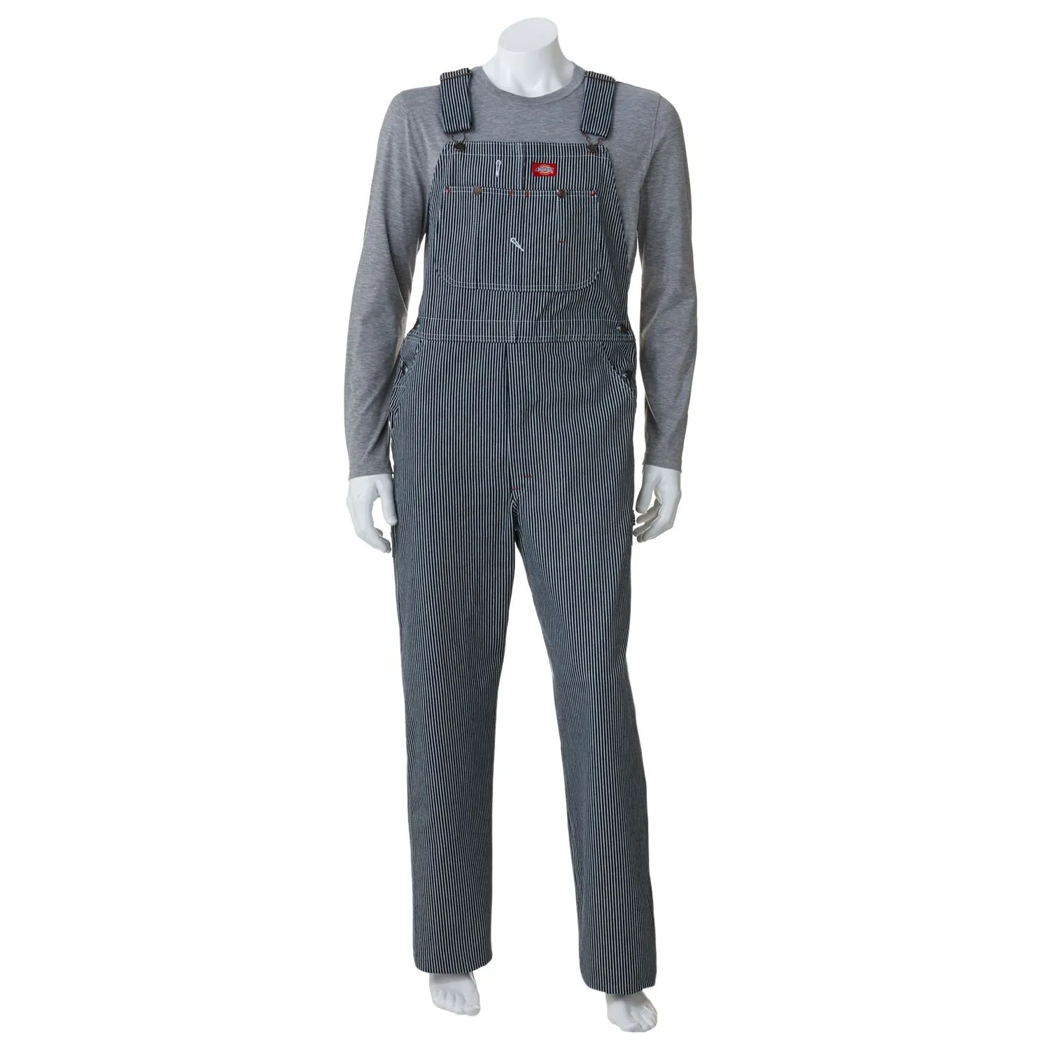 Dickies Men's Striped Jumpsuits with Bibs