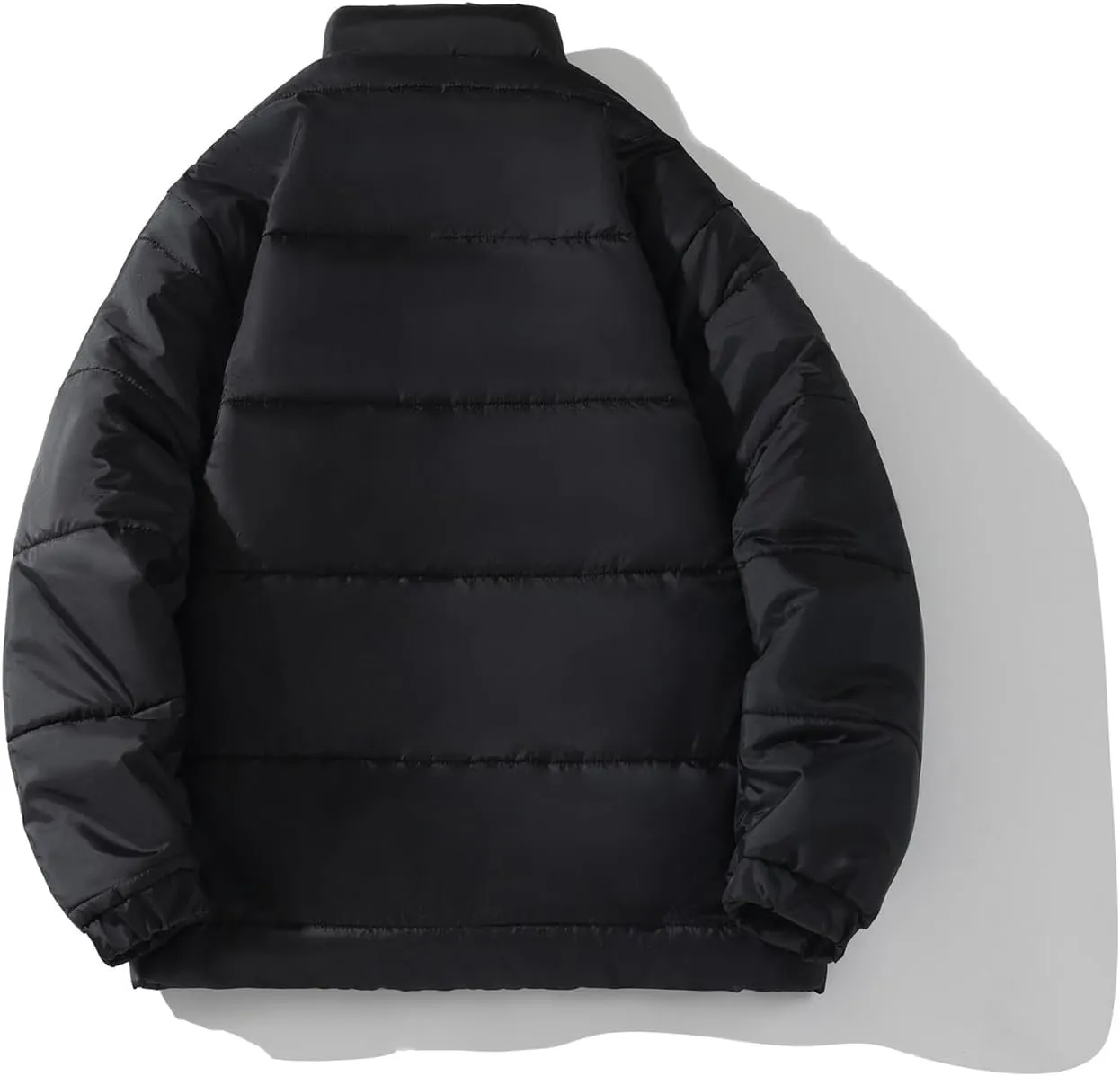 Down Cotton Coat for Men Winter Warm Quilted Jacket Thicken Padded Insulated Jacket Outwear Puffy Couple Winter Coat