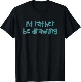 Draw Sketch Painter handwriting T-Shirt