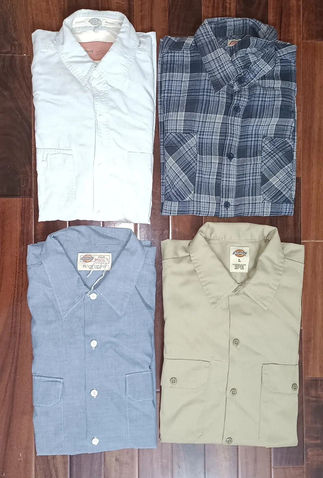 G0097 Vintage Dickies Full Sleeves Shirts 11 Pieces