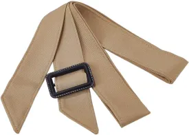 GORGECRAFT Women Adjustable Waist Belt Band Wide Buckle Trench Coat Waistband Wheat Polyester Wind Coat Replacement 67 Inch Tie Waist Belts for Robe Dress Shirt Pajamas Overcoat Jacket Windbreaker