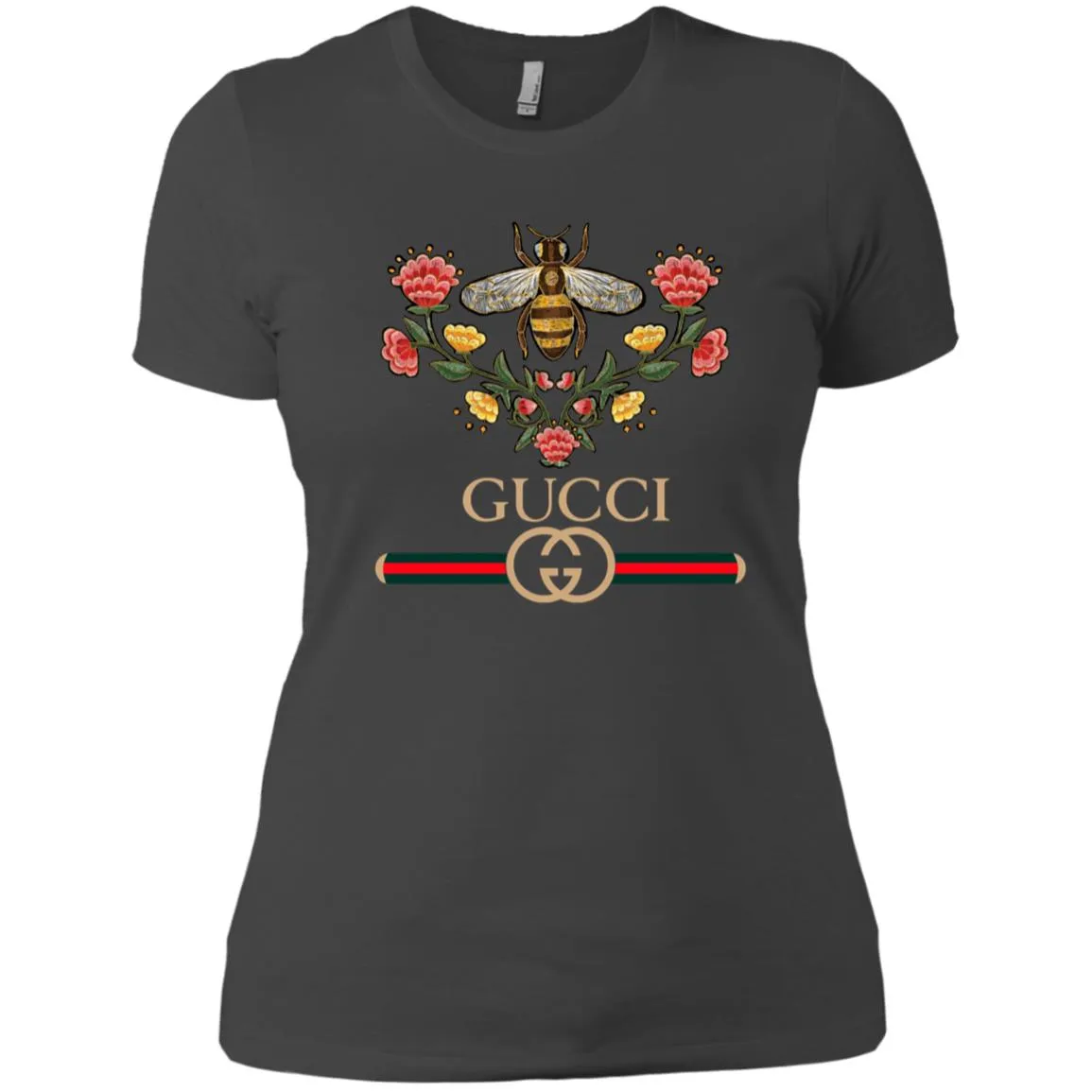 Gucci Logo T-shirt Women Cotton T-Shirt