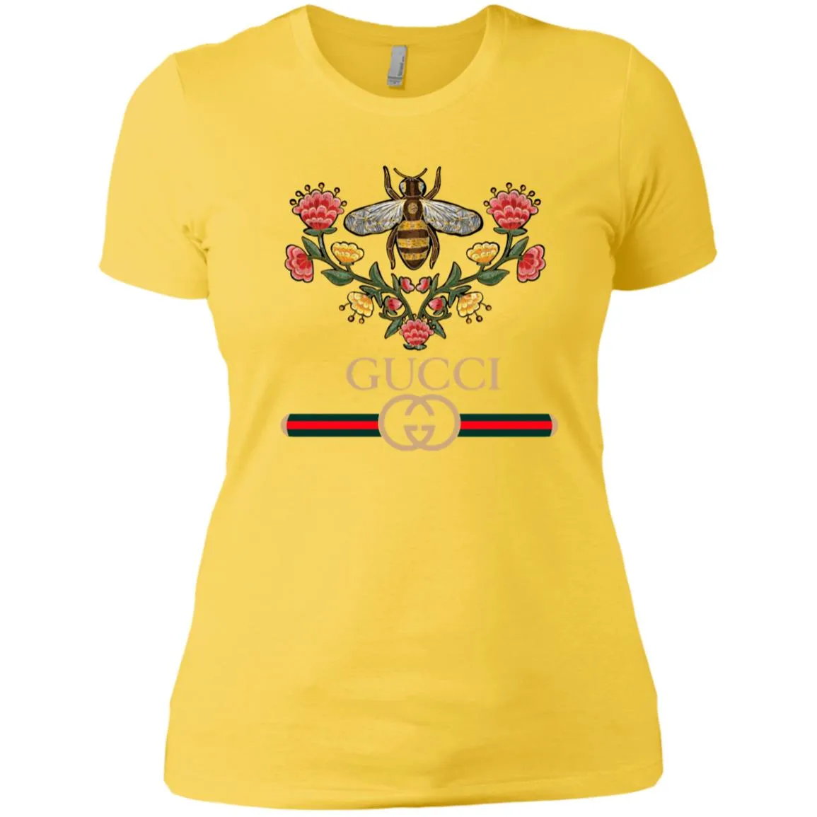 Gucci Logo T-shirt Women Cotton T-Shirt