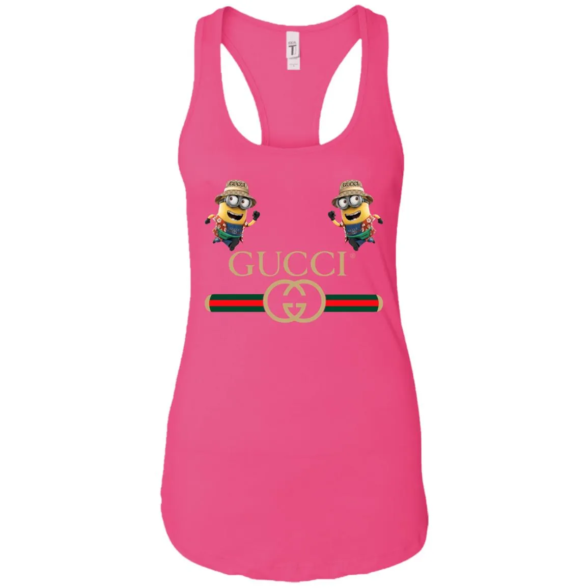 Gucci T-shirt Minion Funny Film T-shirt Women Tank Top