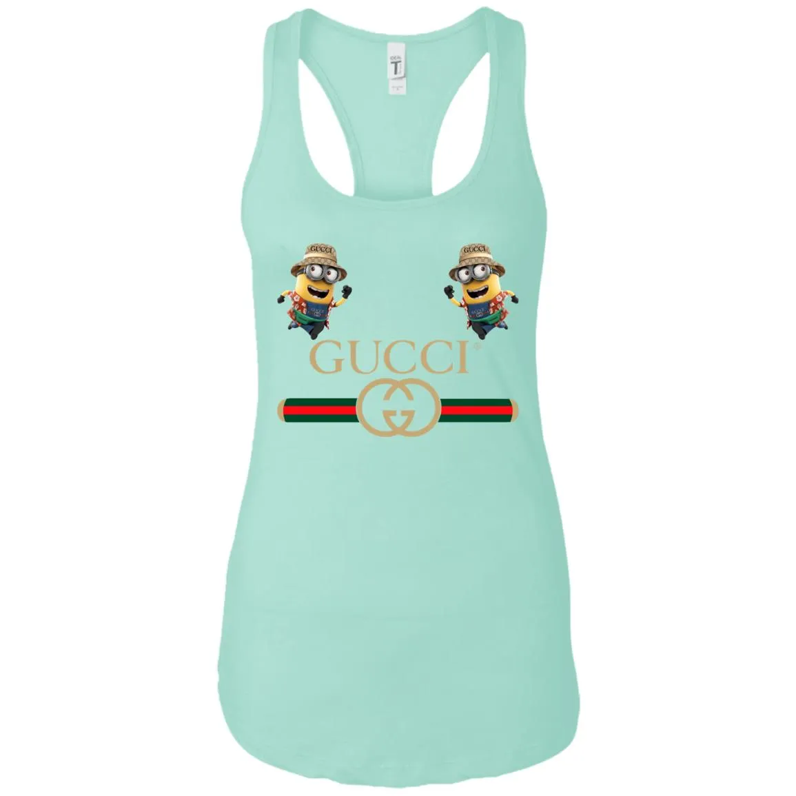 Gucci T-shirt Minion Funny Film T-shirt Women Tank Top