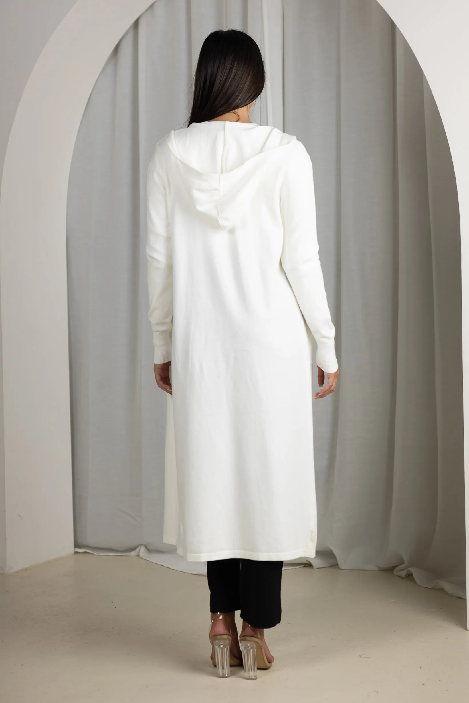Kayo Hooded Knit Cardigan