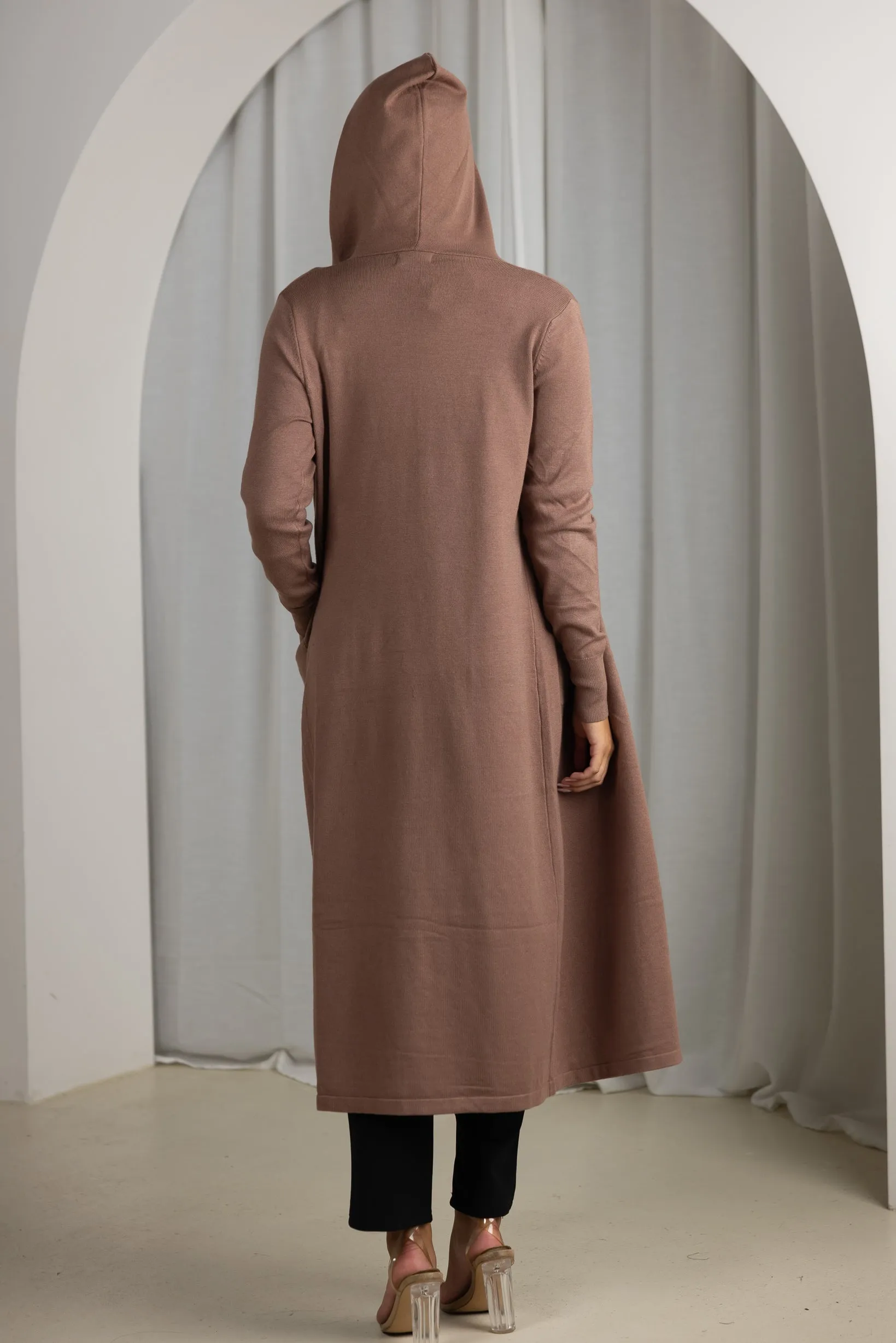 Kayo Hooded Knit Cardigan