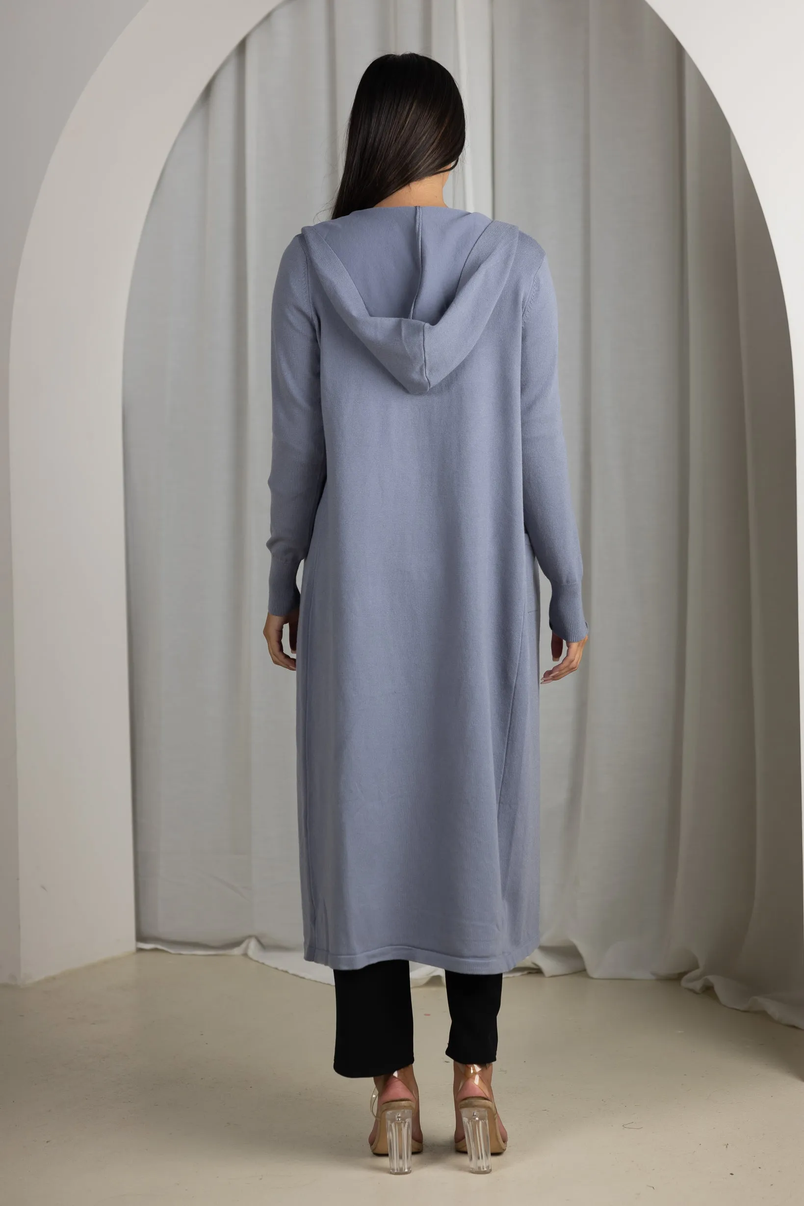 Kayo Hooded Knit Cardigan