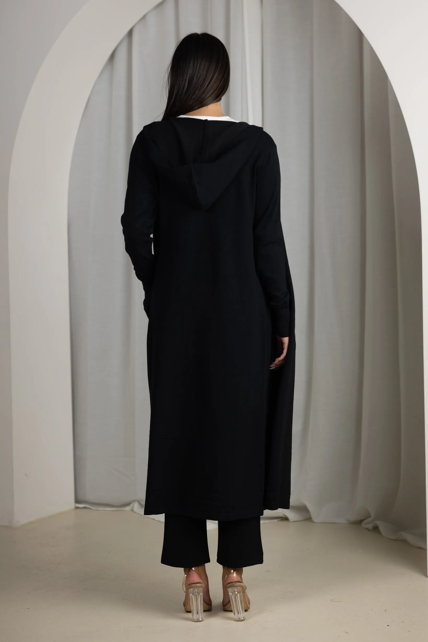 Kayo Hooded Knit Cardigan