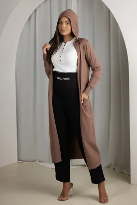 Kayo Hooded Knit Cardigan