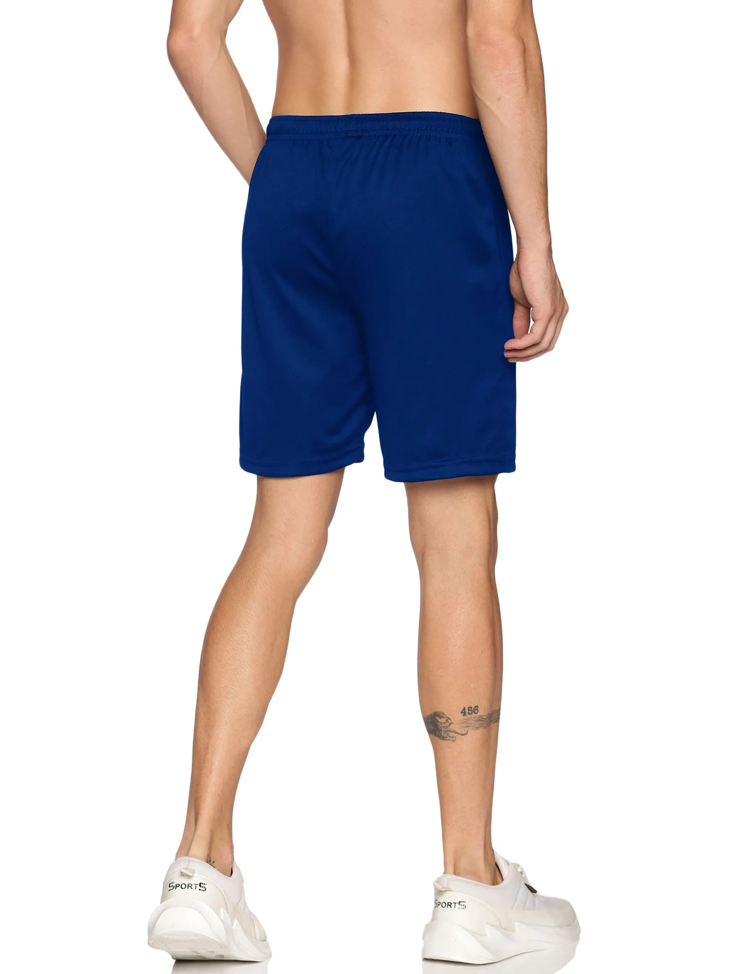 Li-Ning Turbo Dri Polygenta Badminton Shorts, Royal Blue