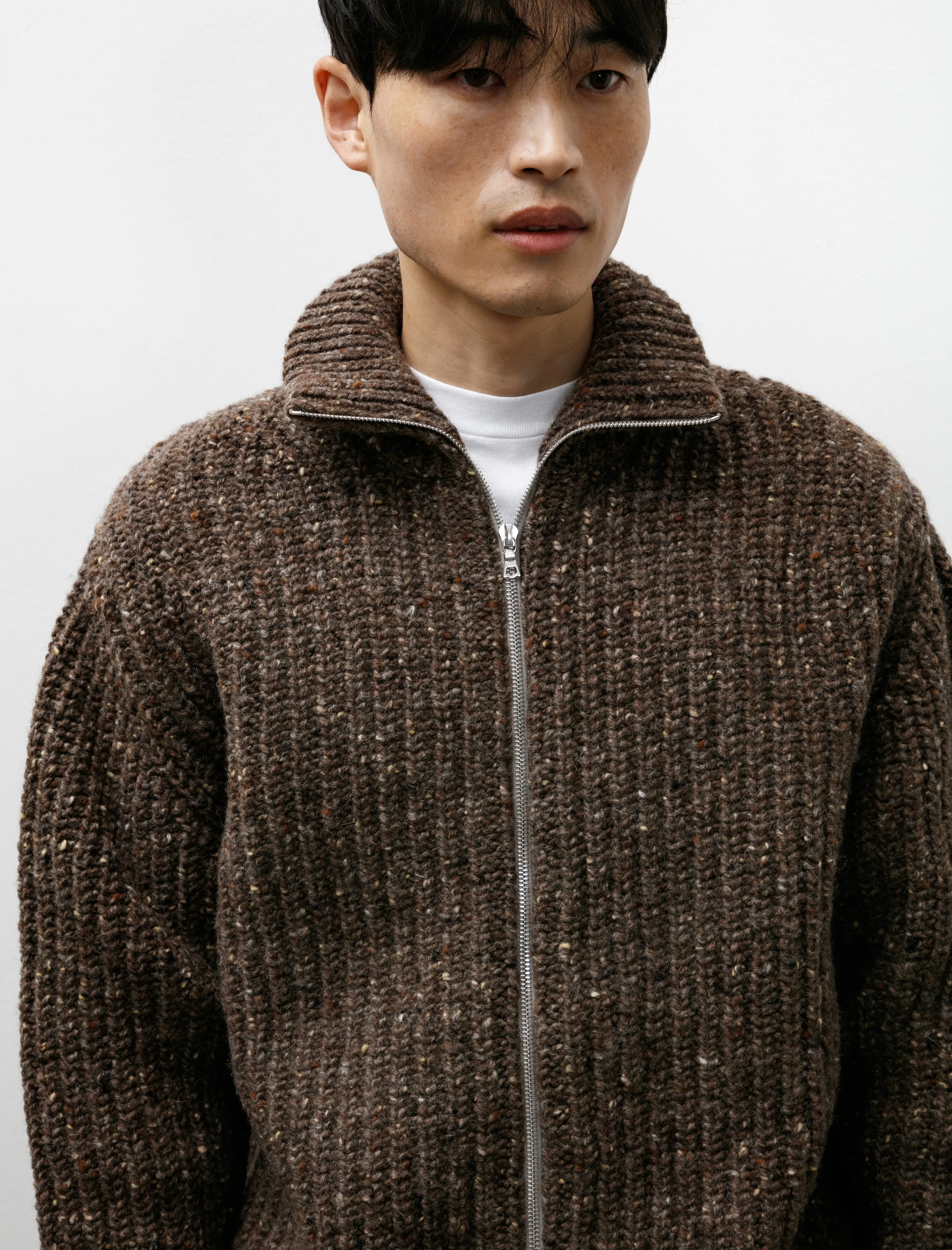 Loose Ends Cardigan Brownie