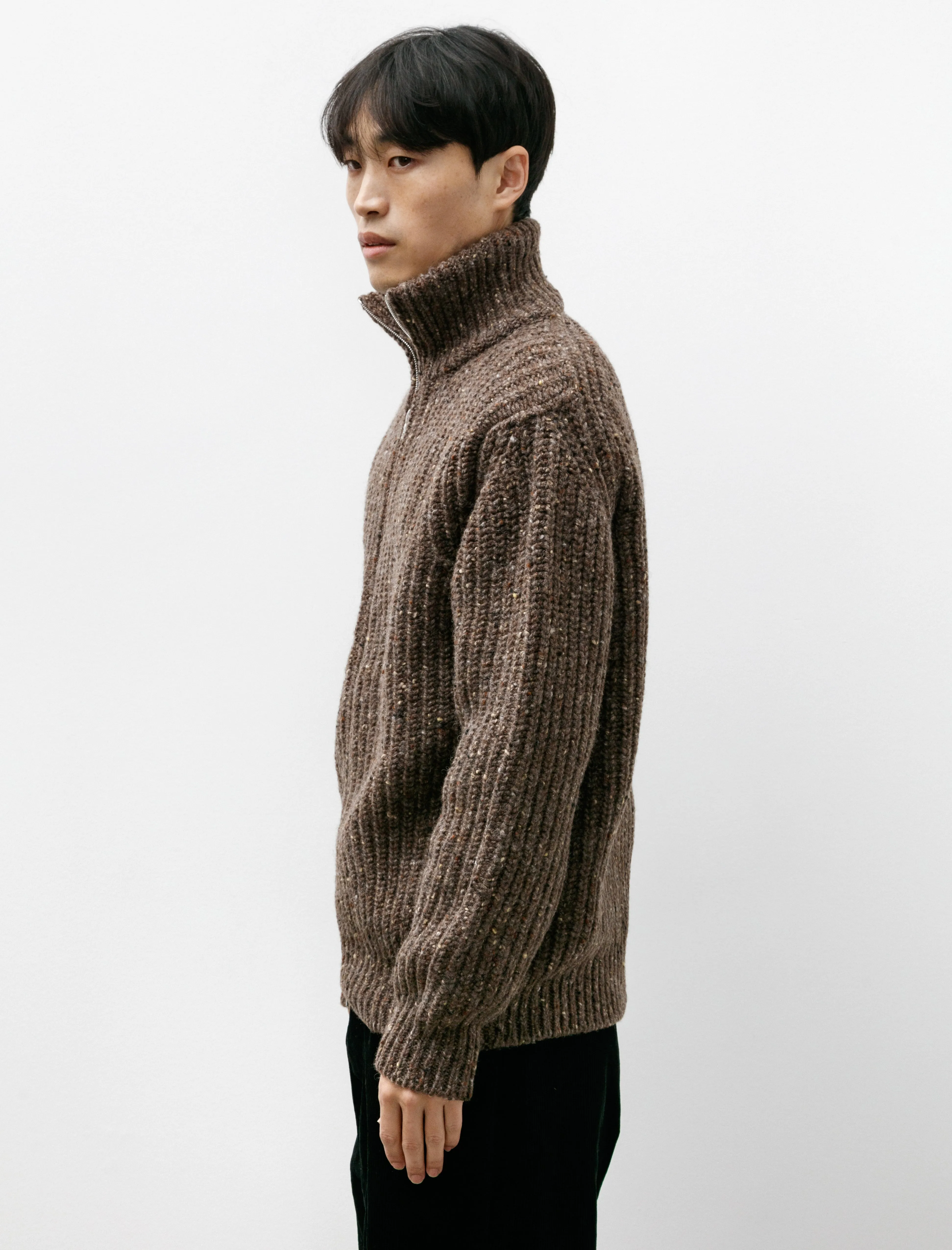 Loose Ends Cardigan Brownie