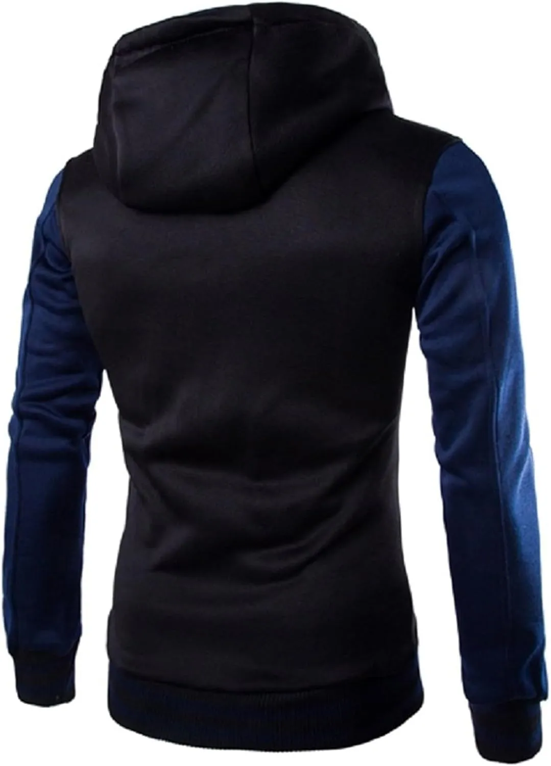 Men's Fashion Varsity Jacket Hoodie Causal Slim Fit Cotton Letterman Baseball Bomber Jackets with Hood for Men