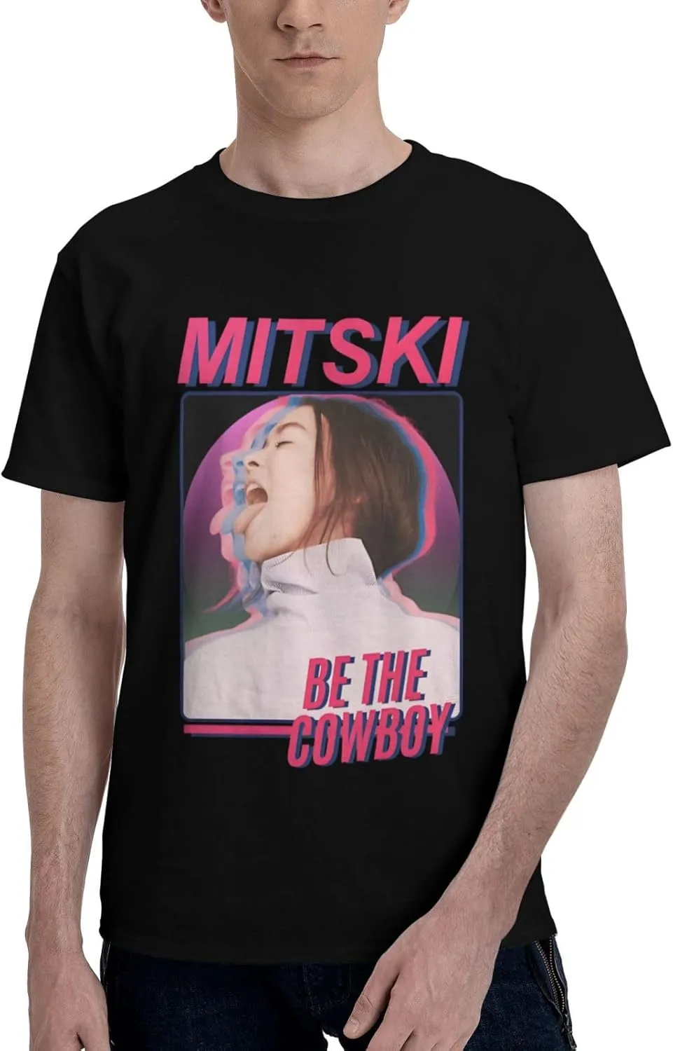 Men's Music Shirt Fashionable Pure Cotton Singer Print Top Loose Summer Music Fan Tour Short Sleeve T-Shirt Unisex