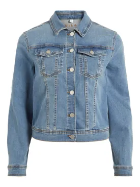 Nadine Denim Jacket (Medium Blue)