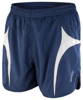 Navy/White - Spiro micro-lite running shorts