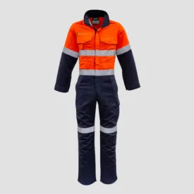 ORANGE FLAME OVERALLS
