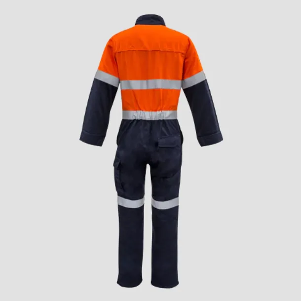 ORANGE FLAME OVERALLS