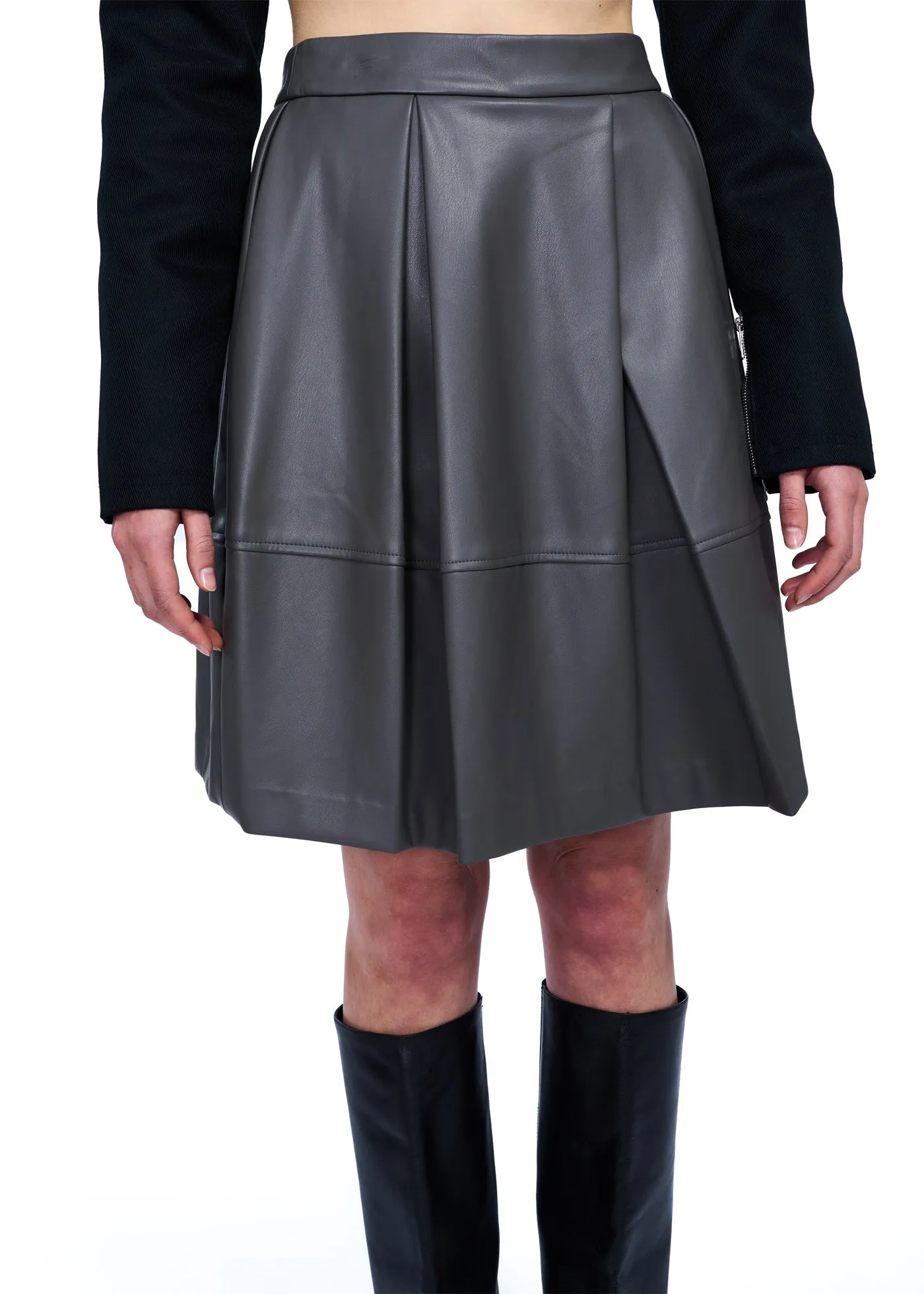 épingler Pumpkin Skirt in Charcoal