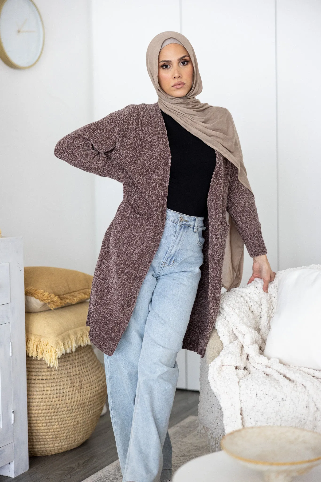 Plush Pocket Cardigan