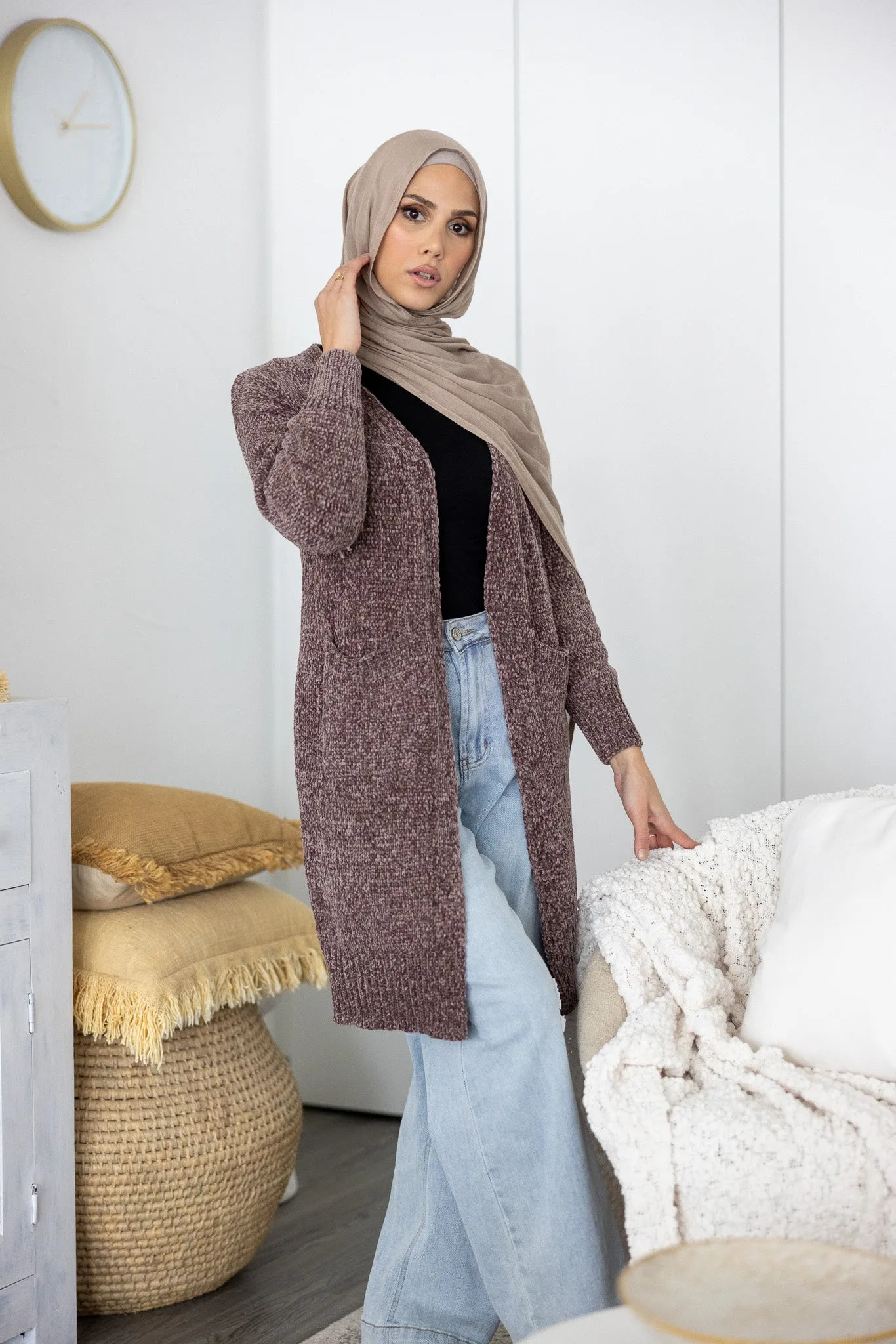Plush Pocket Cardigan