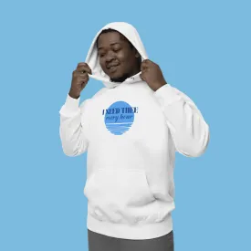 "Hour by Hour" Hoodie - White/Blue