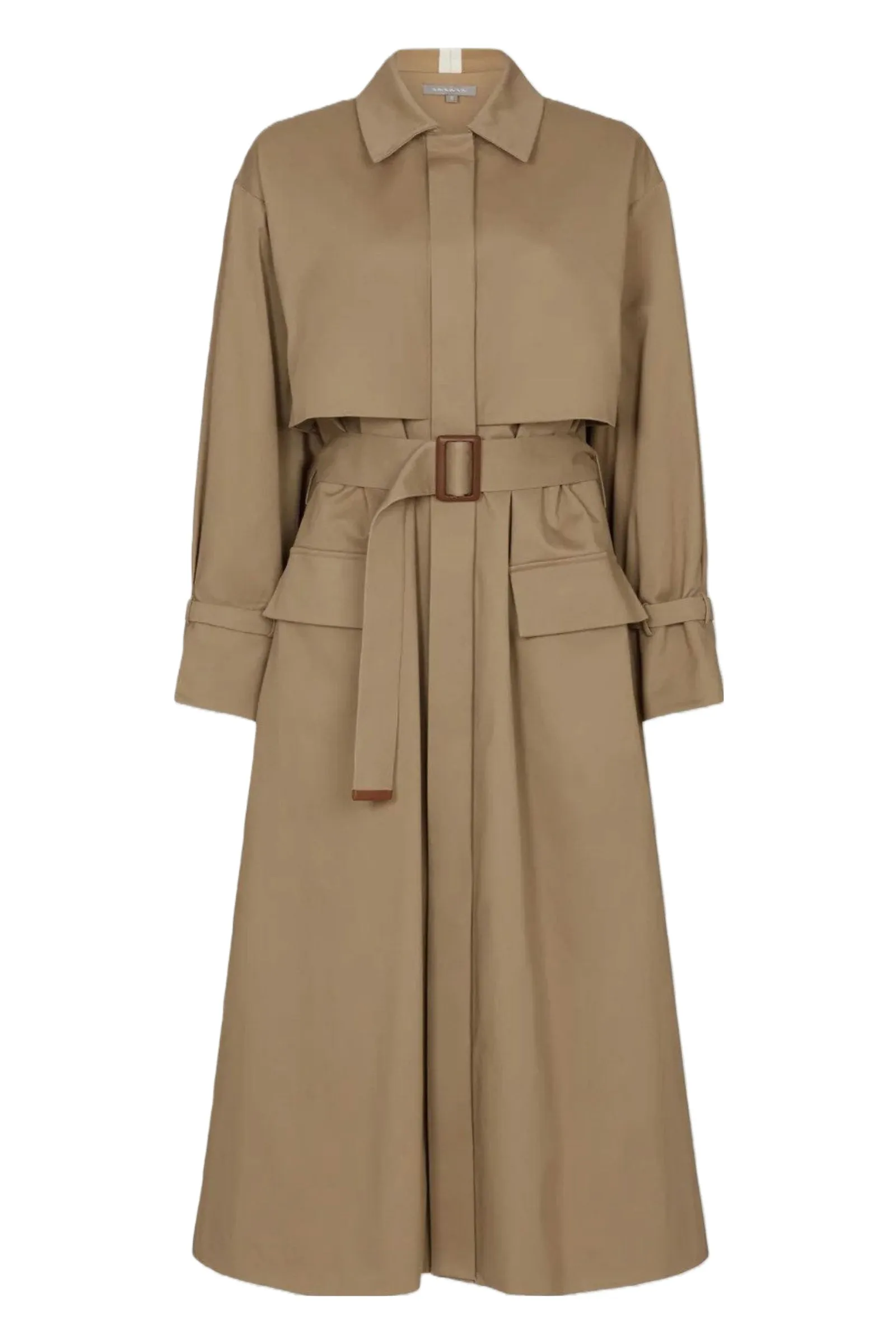 Sand Serai Belted Trench Coat