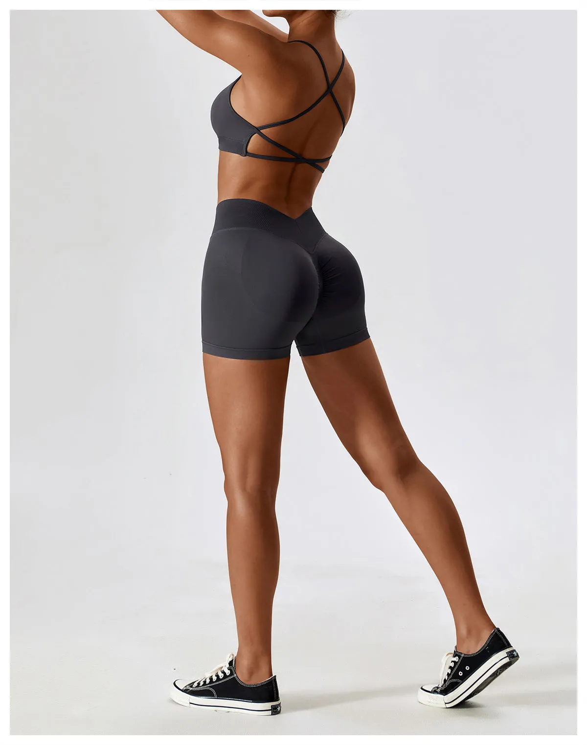 Seamless Beauty Back Yoga Clothes Running