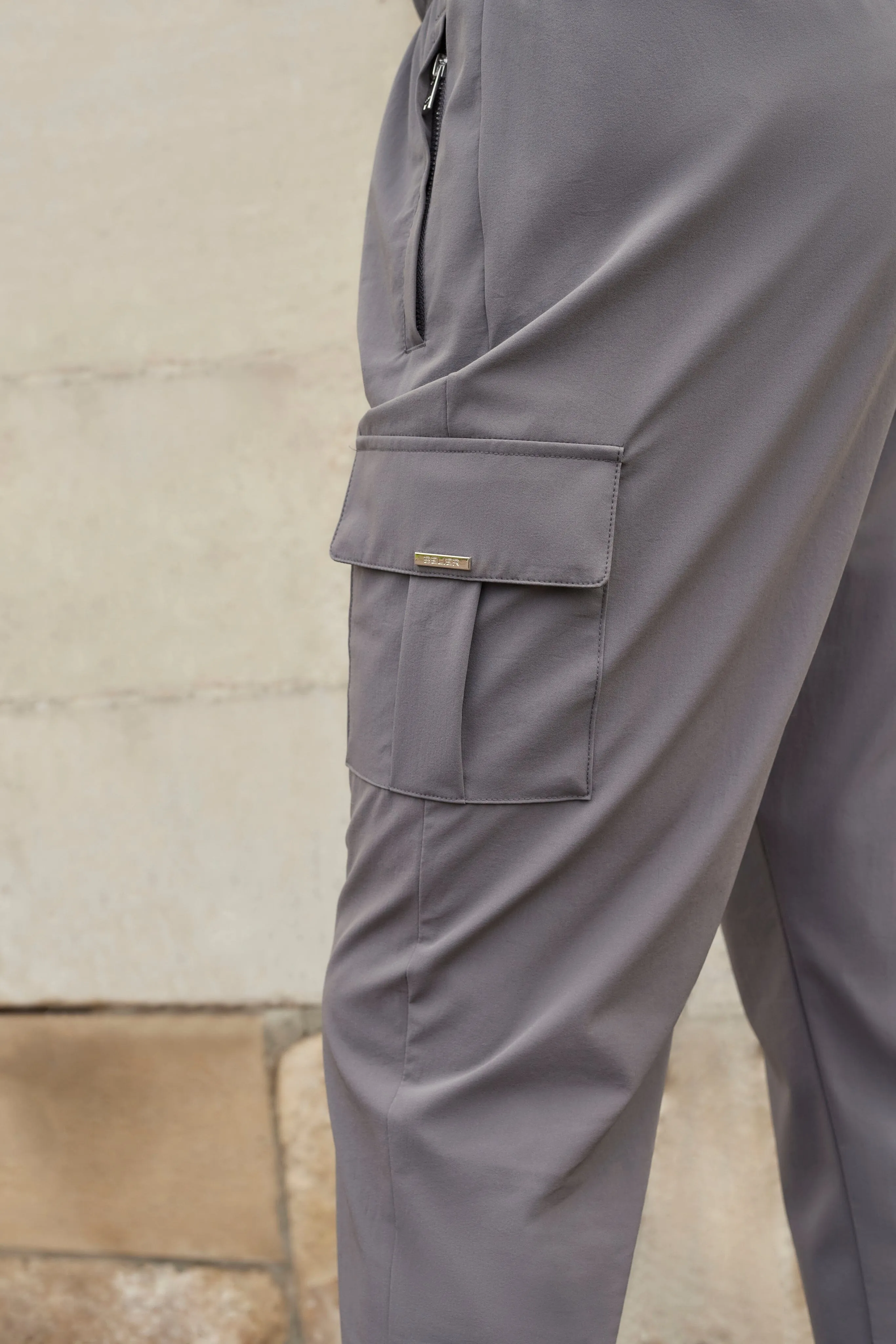 Slate Woven Cargo Pant