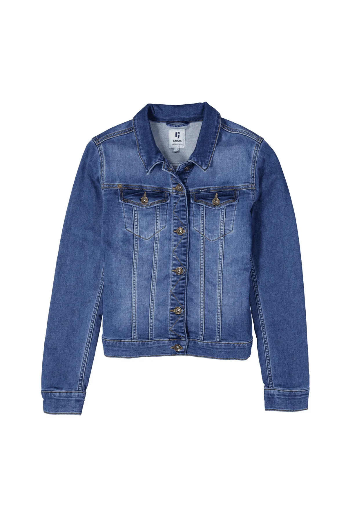 SOFIA SLIM FIT JACKET MEDIUM DENIM