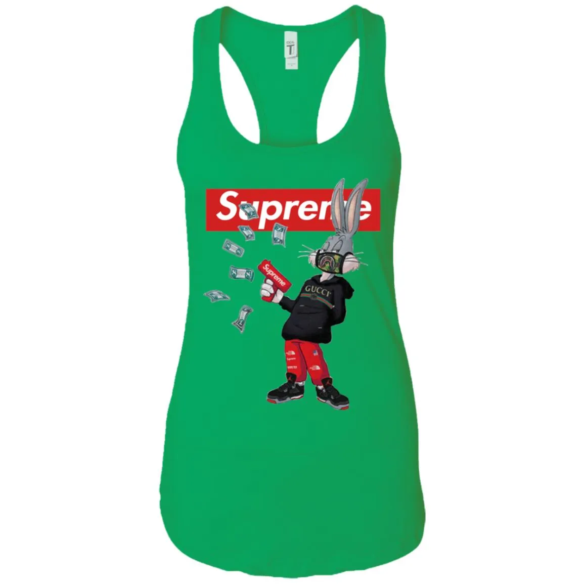 Supreme Rabbit Gucci Gang T-shirt Women Tank Top