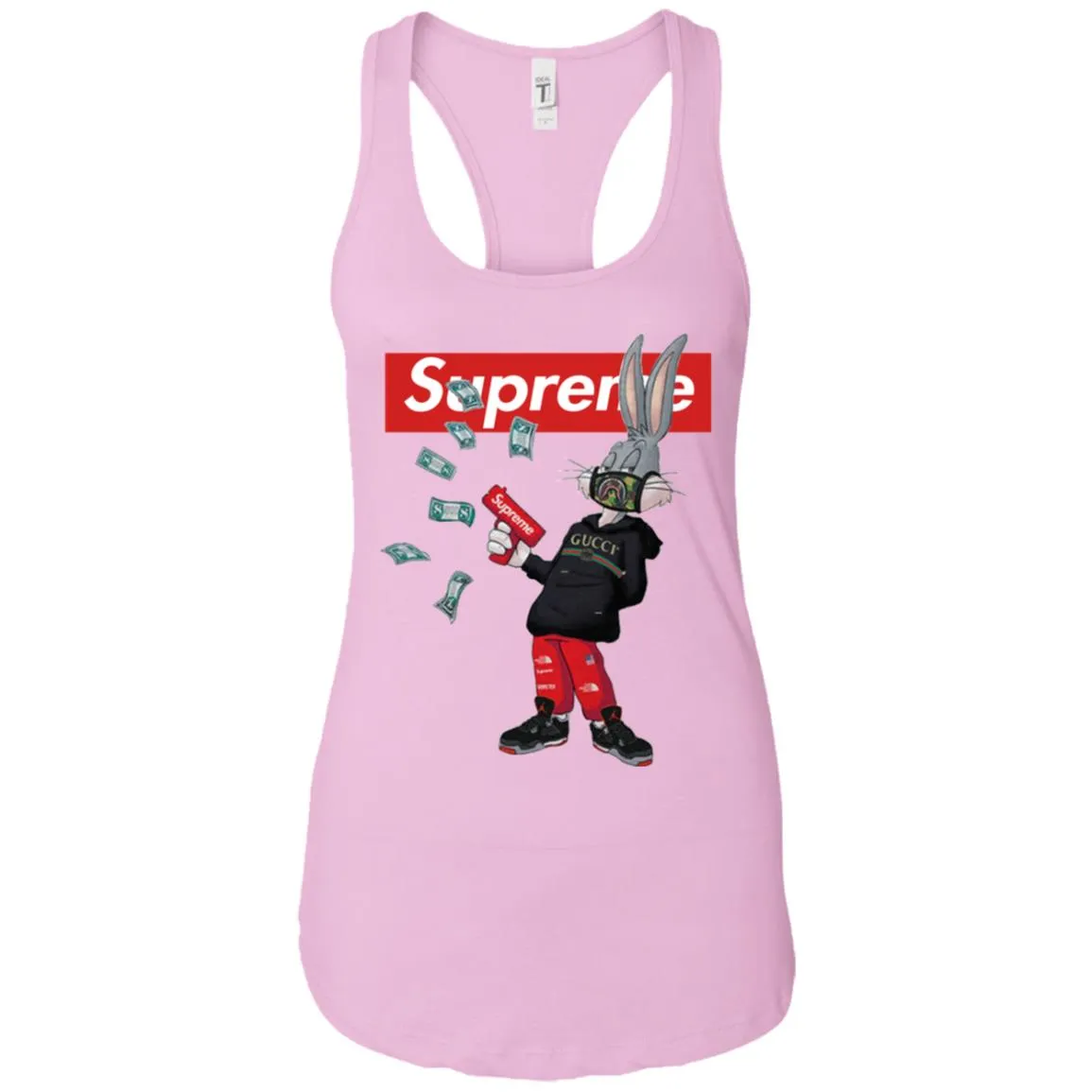 Supreme Rabbit Gucci Gang T-shirt Women Tank Top