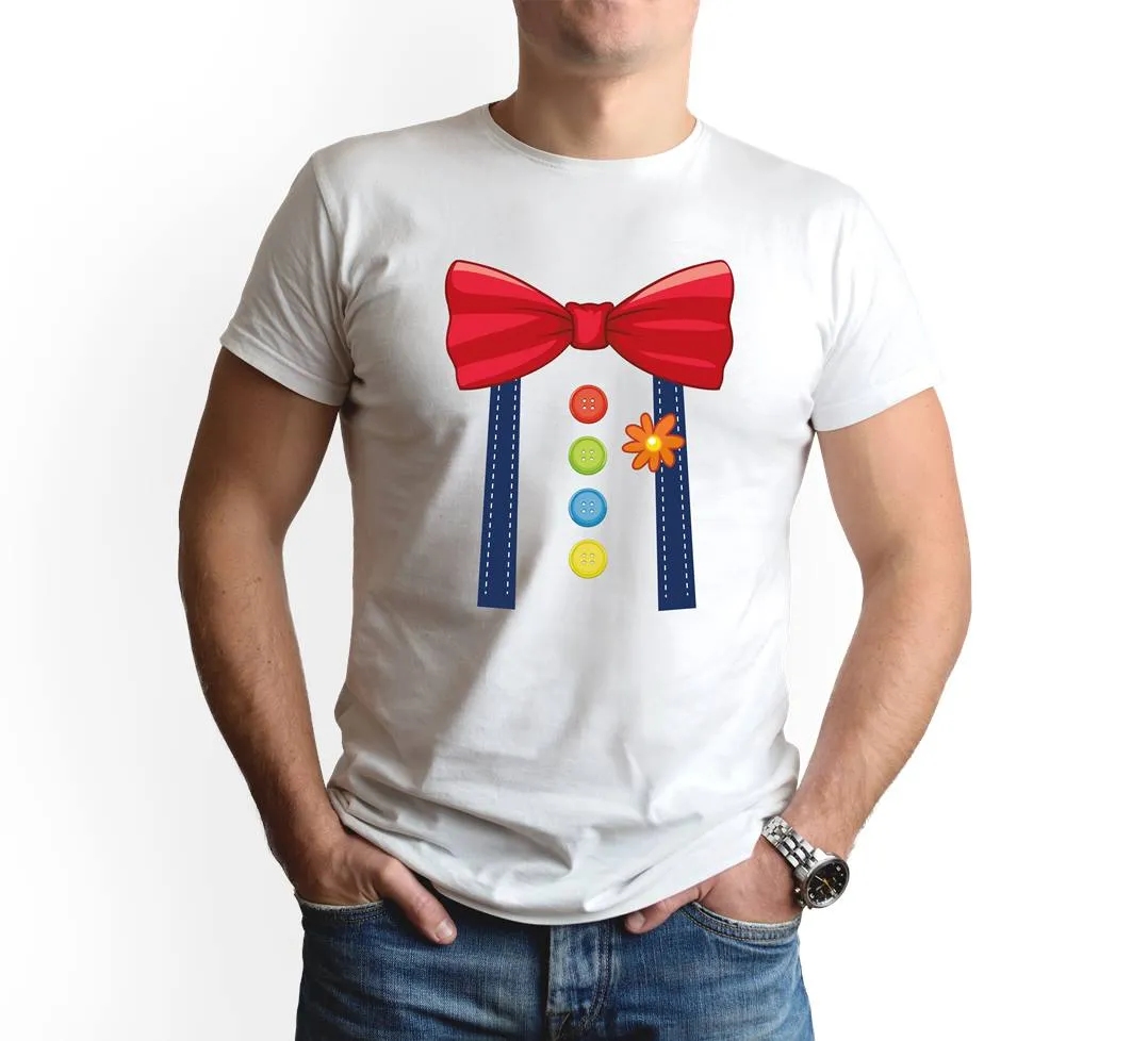 T-Shirt Herren - Clown Kostüm (Motiv)