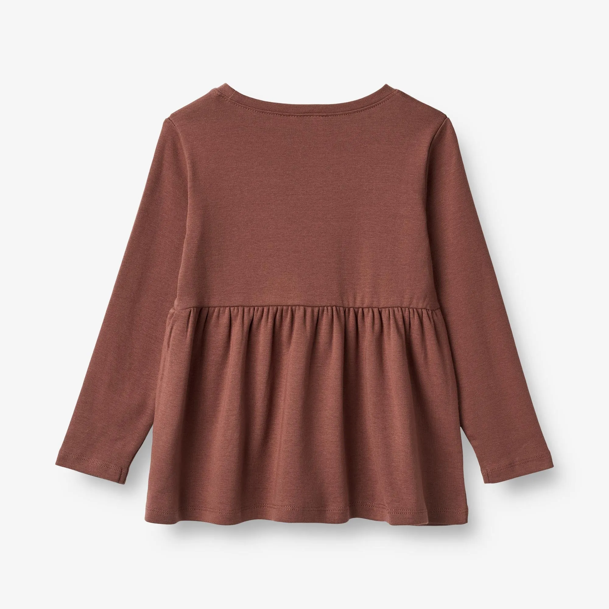 T-shirt Marcia Embroidery - plum rose