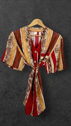 THE UNTAGGED BUTTON UP VINTAGE SHIRT UK 14