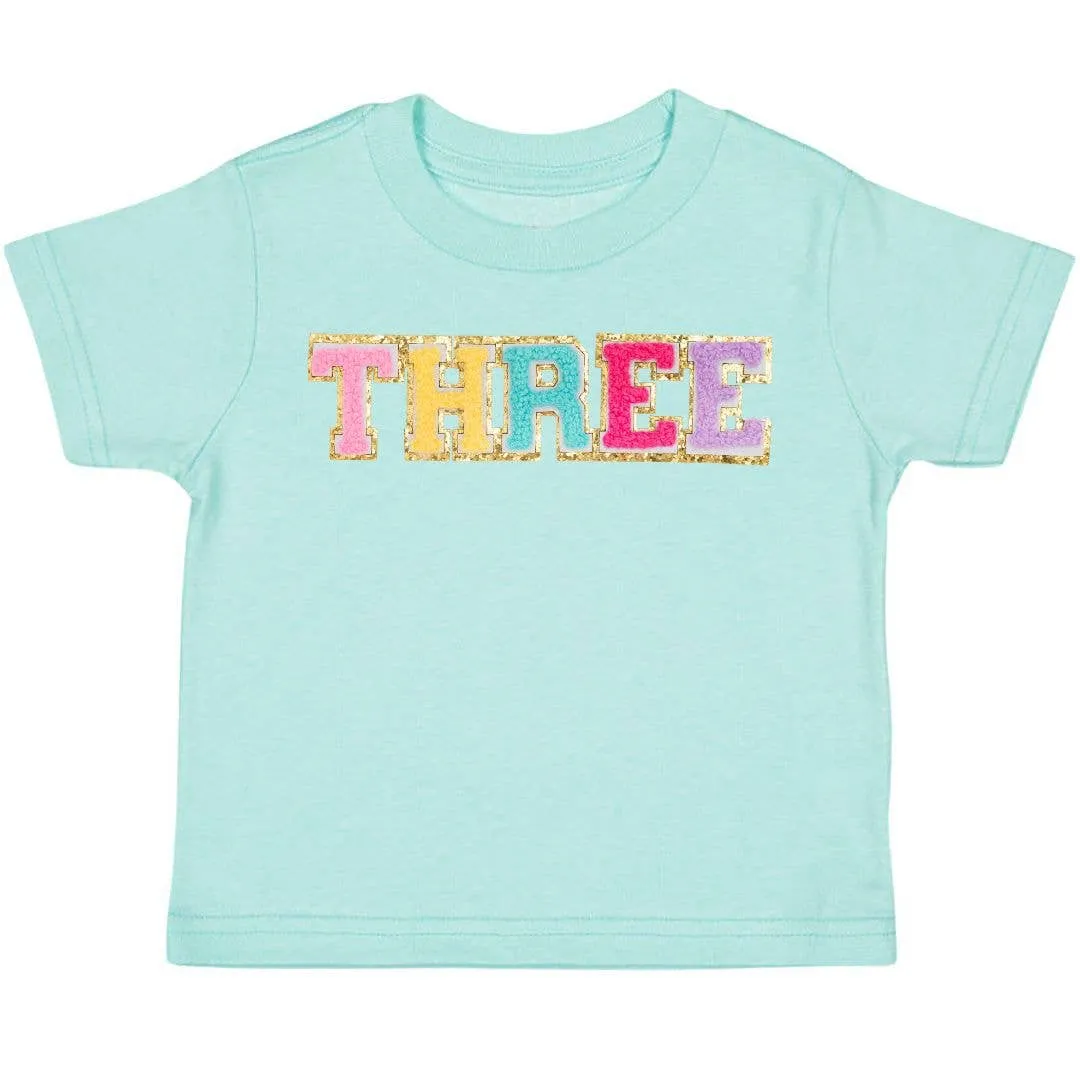 Third Birthday Patch Short Sleeve T-Shirt