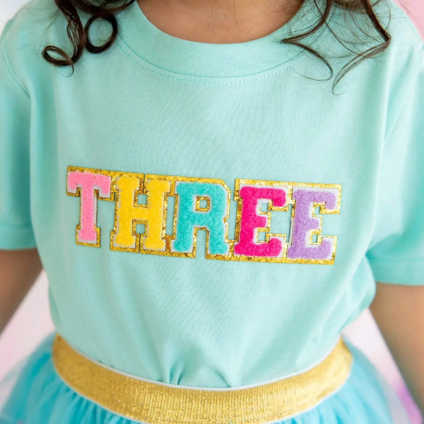 Third Birthday Patch Short Sleeve T-Shirt