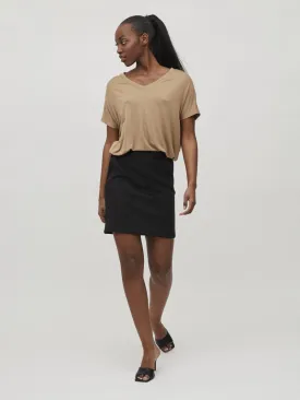 VIFADDYS Short Skirt - Black