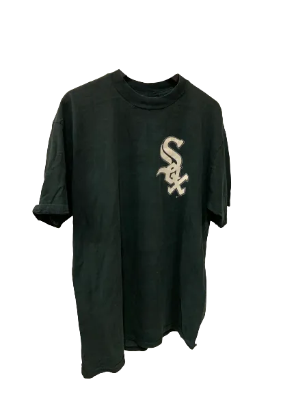 Vintage MLB Chicago White Sox Belle 8 Green T-Shirt X-Large