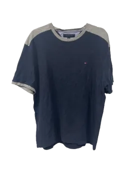 Vintage Navy Blue Tommy Hilfiger T-shirt X Large