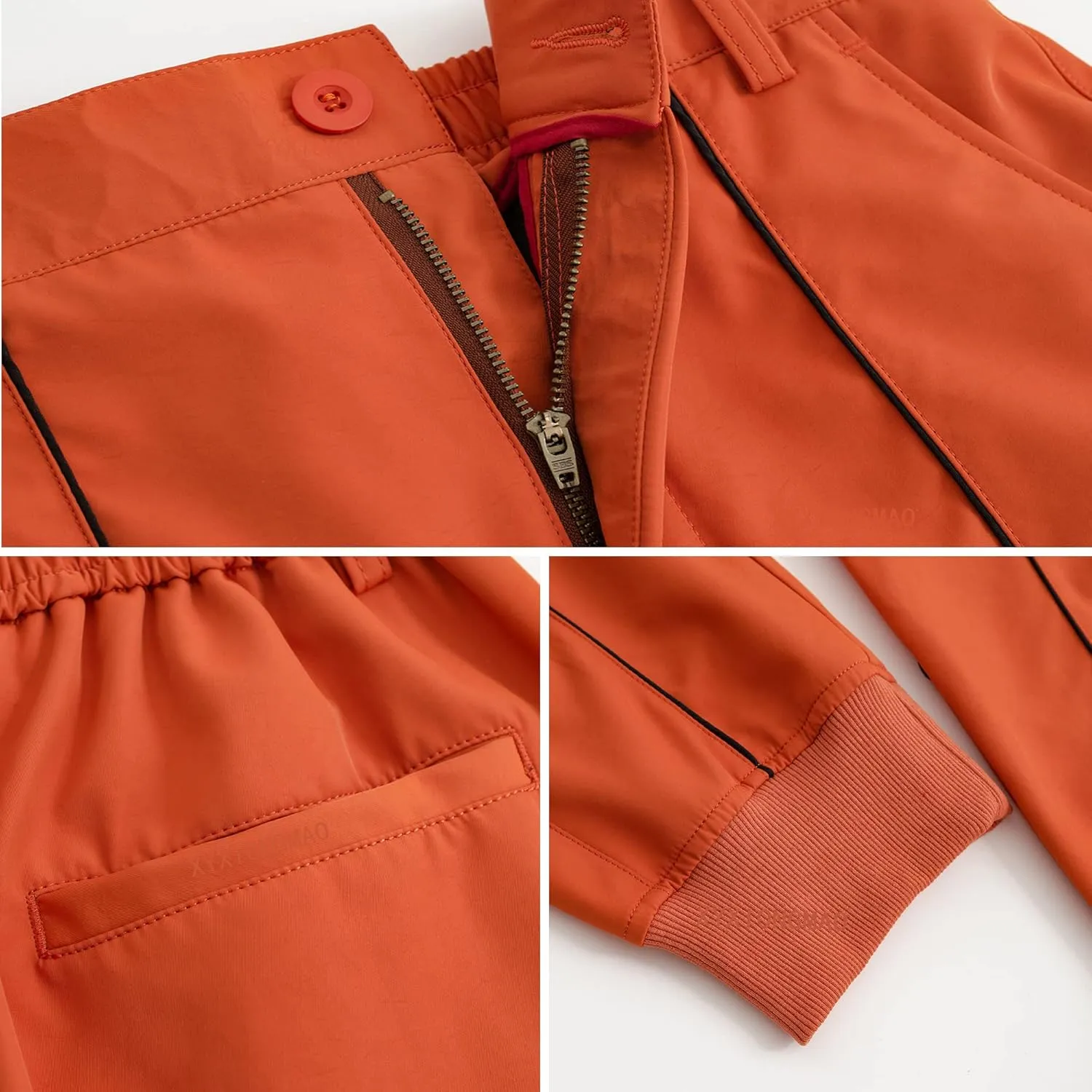XYXIONGMAO Streetwear Hip Hop Cargo Joggers Pants for Men Casual Pants Loose Multi-Pocket Outdoor Sports Harem Overalls